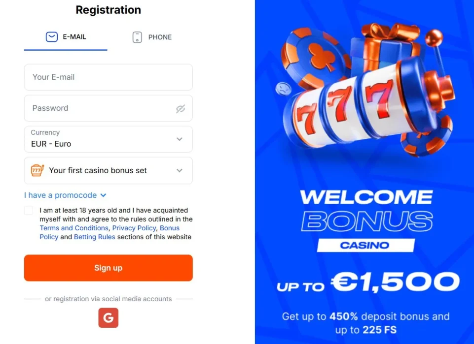 Vulkan Spiele Login & Registration